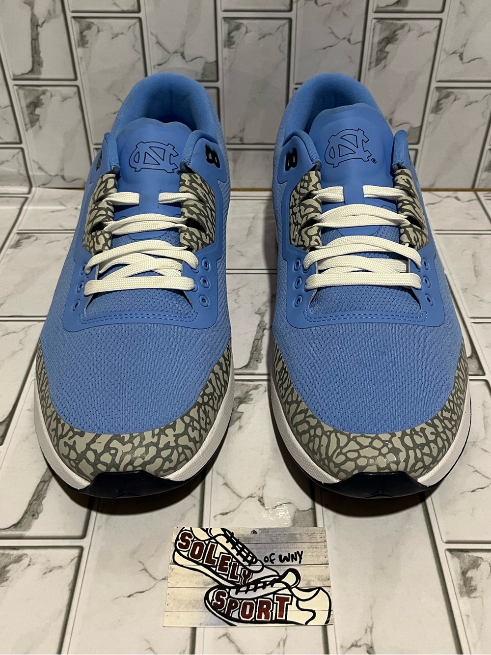 New Nike Air Jordan Racer 89 PE Player Exclusive Training Shoes UNC Tarheels Men - Picture 6 of 14